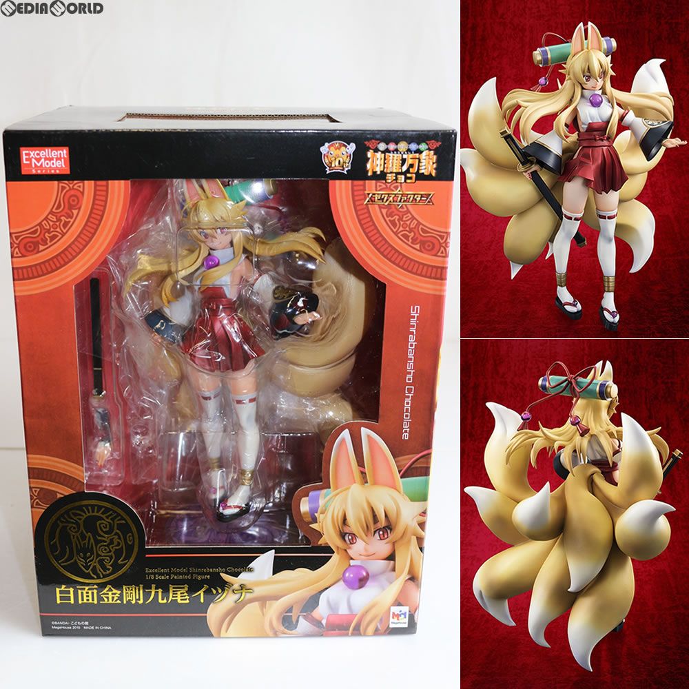 MegaHouse - ポストカード付属 エクセレントモデル 白面金剛九尾イヅナ 神羅万象チョコ 1/8 完成品 フィギュア メガハウス ポストカード付属 エクセレントモデル 白面金剛九尾イヅナ 神羅
