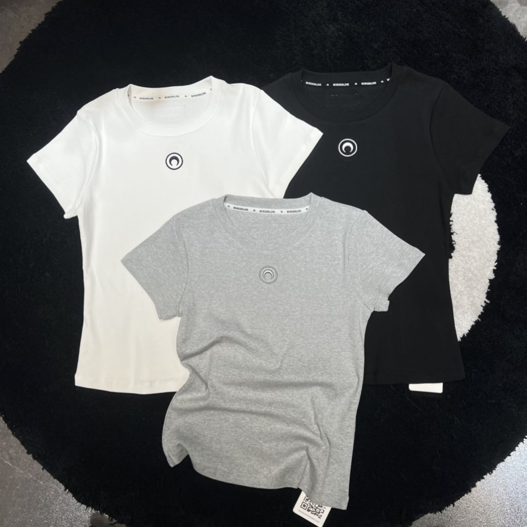 新品 MARINE SERRE マリーンセル 女性 レディース Tシャツ 半袖