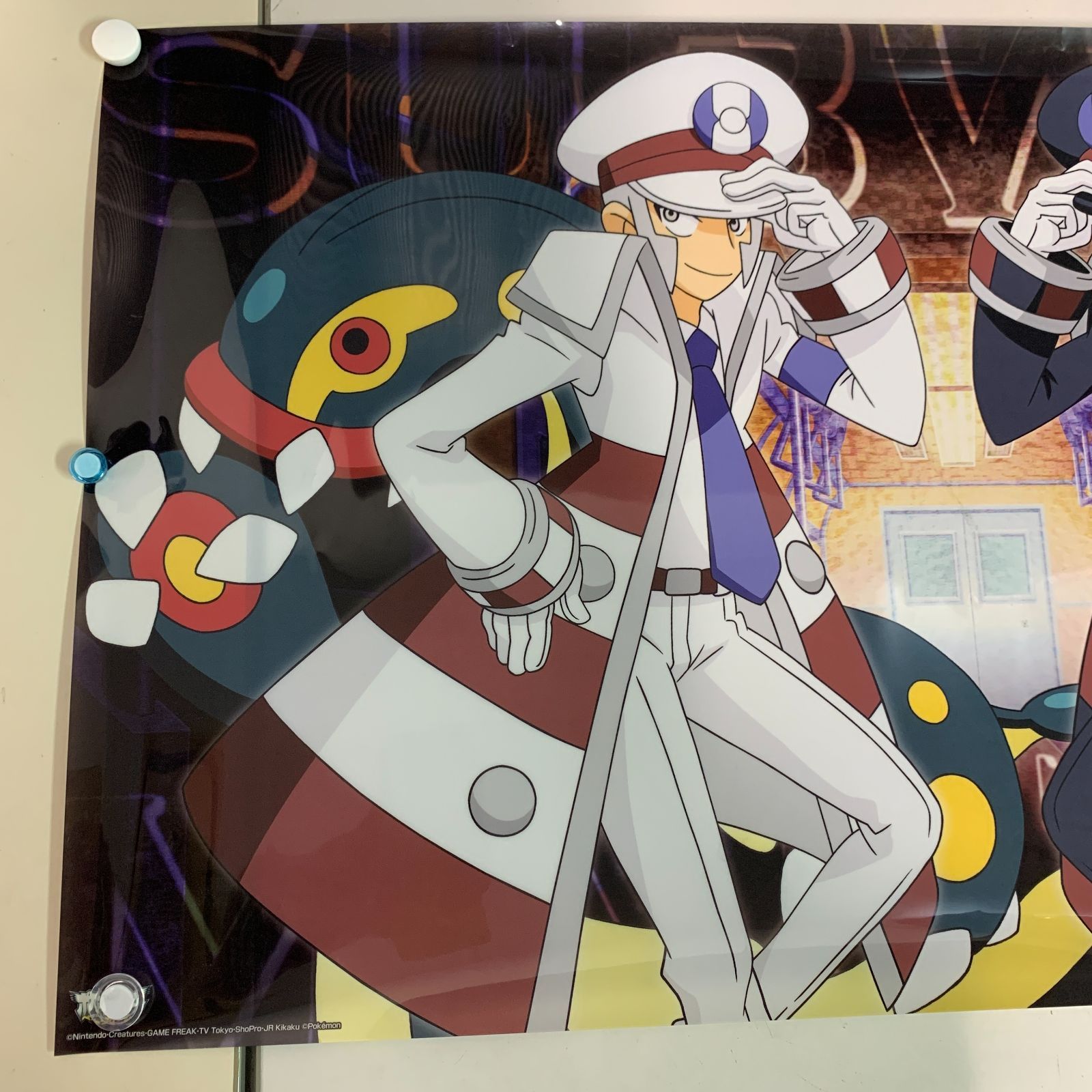 ポケットモンスターBW デラックスクリアポスター サブウェイマスター むつ30-072508】デラックスクリアポスター サブウェイマスター