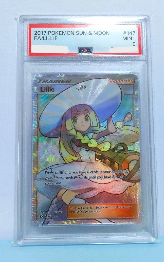帽子リーリエ SR 英語版 psa9 - メルカリ