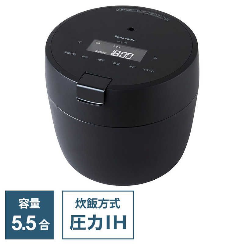 新品 未使用 未開梱】パナソニック Panasonic 圧力IHジャー炊飯器 ［5.5合 /圧力IH］ ブラック SRCR10B - メルカリ