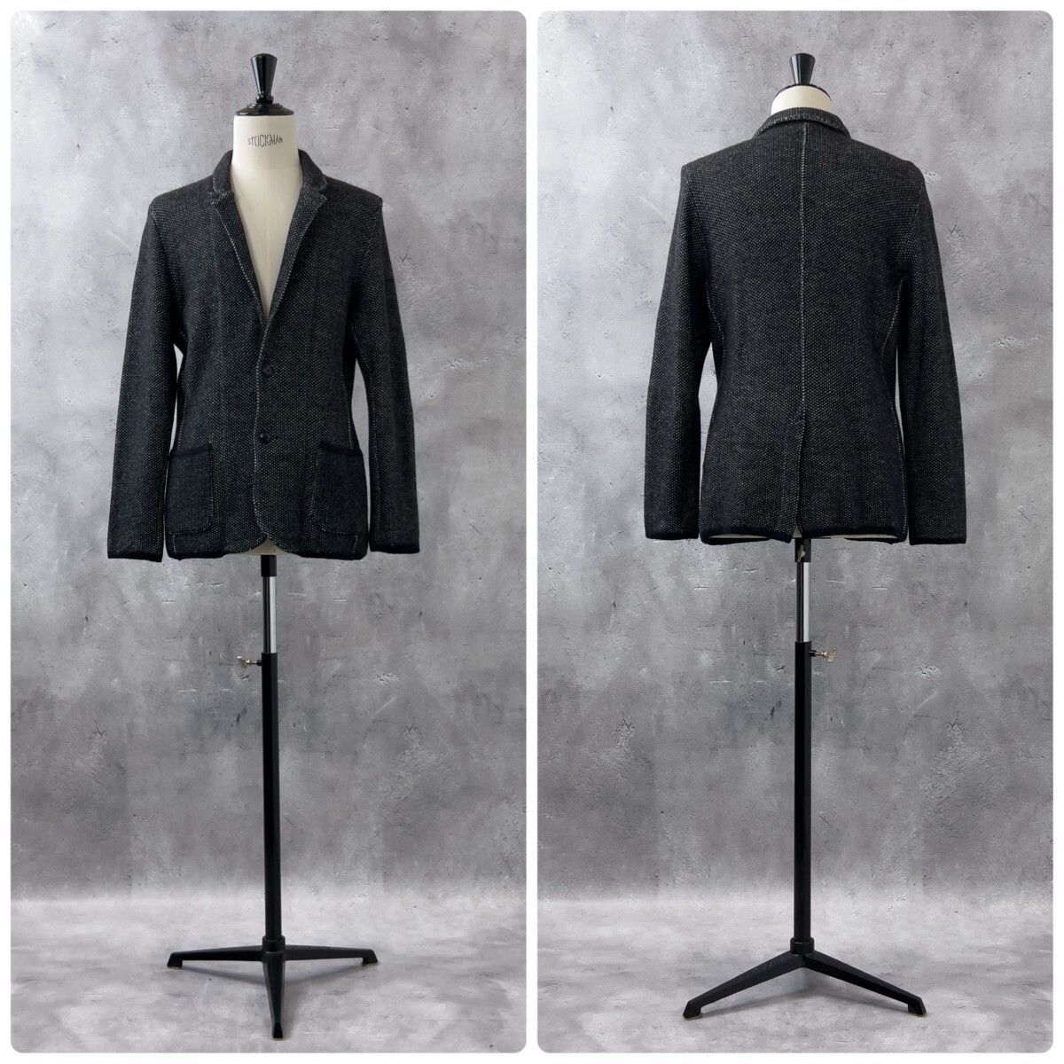 イタリア製 LARDINI ラルディーニ 最高級 アルパカ ウール アンコン