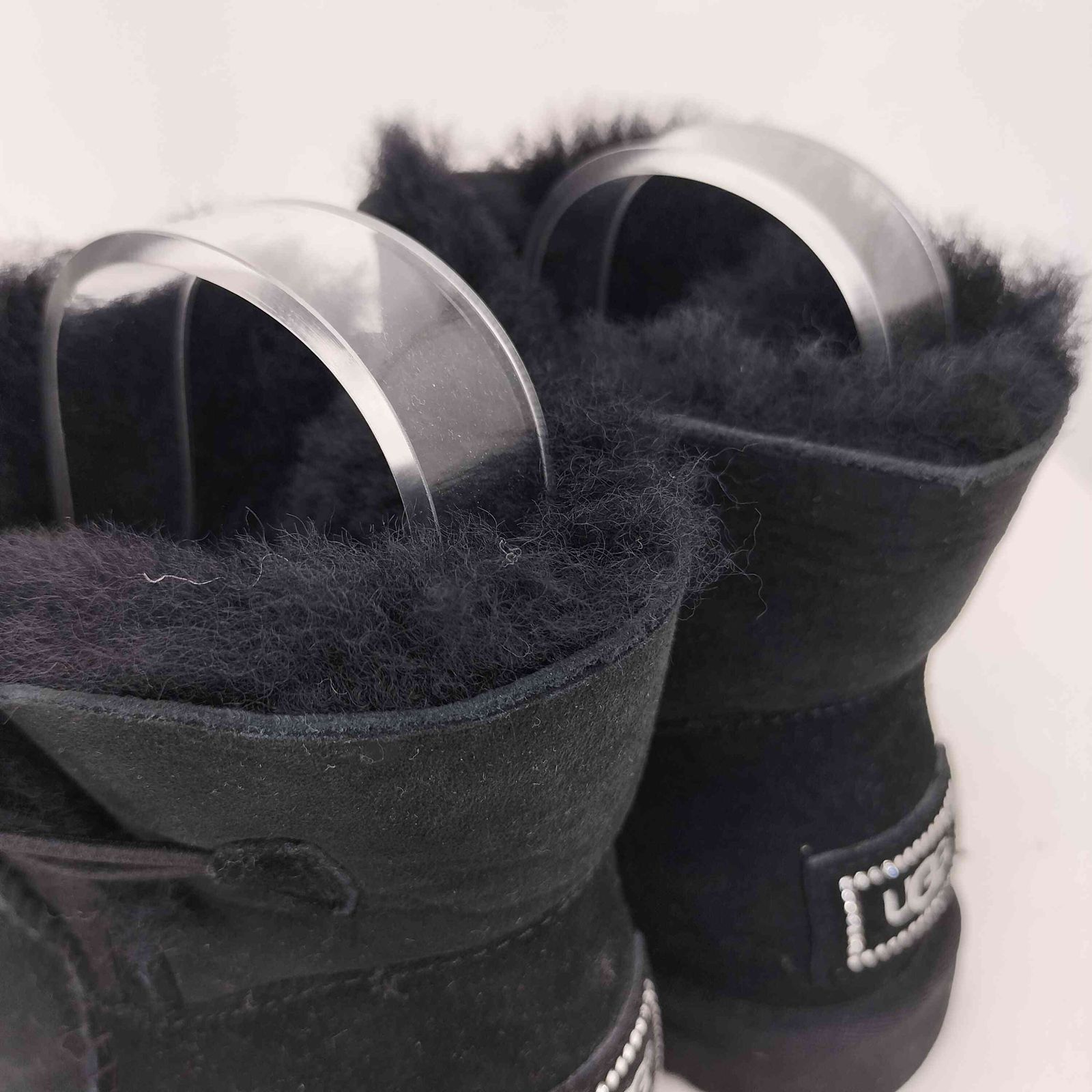 25cm UGGアグ ベイリーボタン 黒 BAILEY BUTTON アグ UGG australia