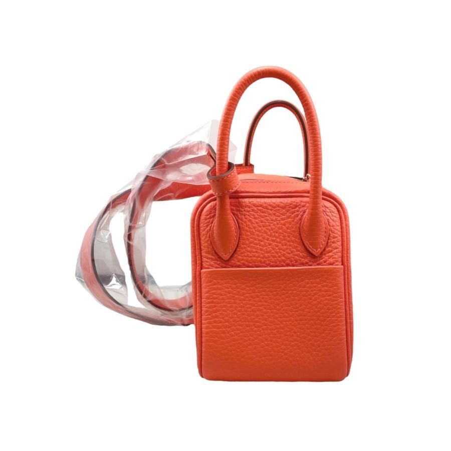 エルメス ヴィドポッシュ D刻印 オレンジ レザー トリヨンクレマンス