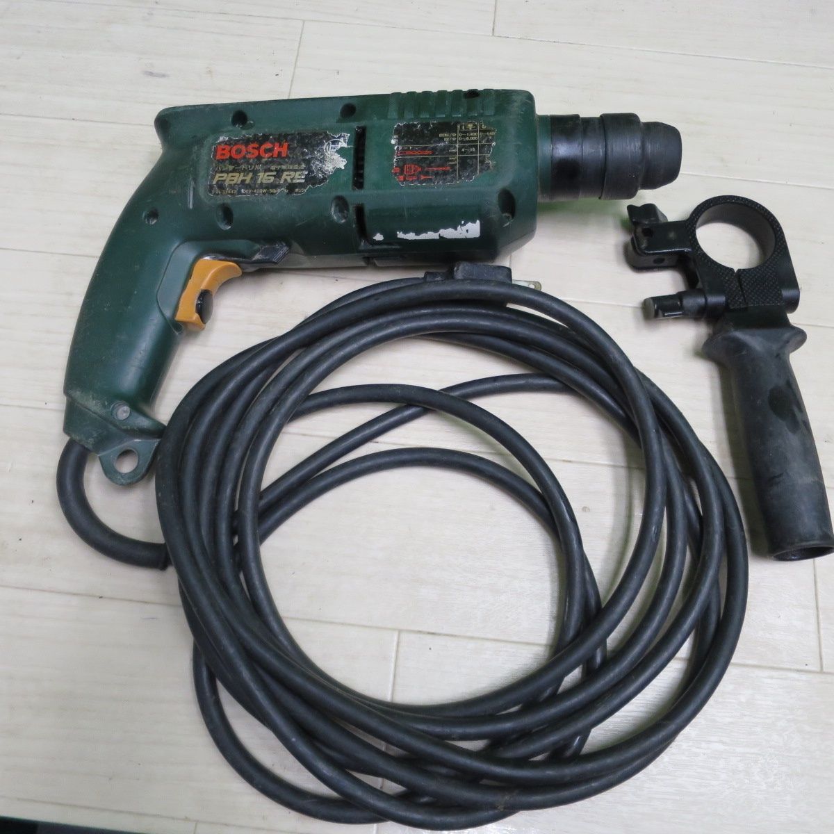 送料無料 ケース付き BOSCH ボッシュ ハンマードリル PBH16RE 電動 工具 ハンマドリル 電子無段変速 コード式