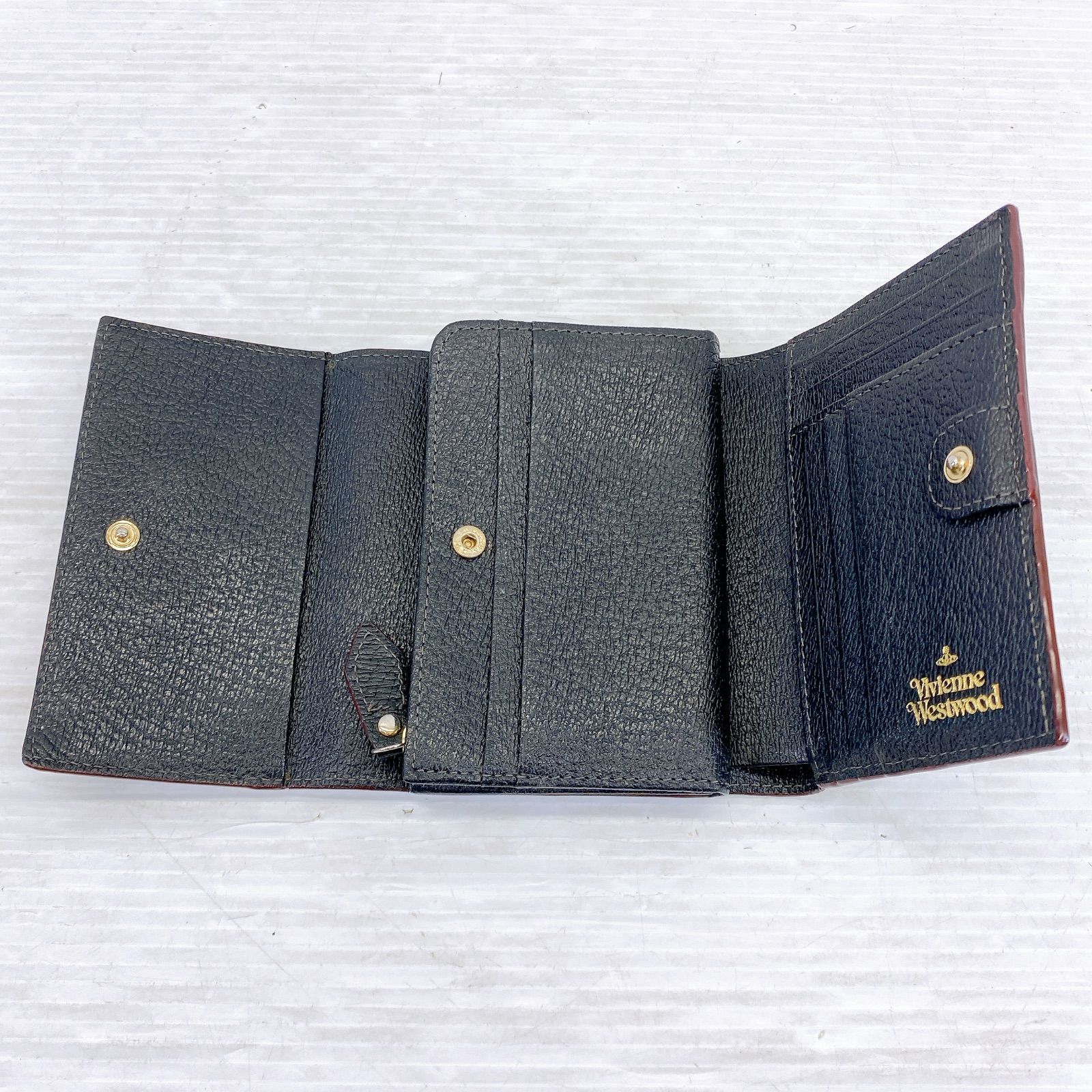 □Vivienne Westwood ヴィヴィアンウエストウッド 三つ折り財布