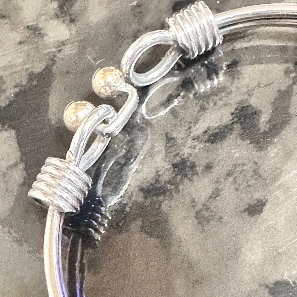 バングル TIFFANY&Co. ティファニー ダブルフック&アイ STERLING