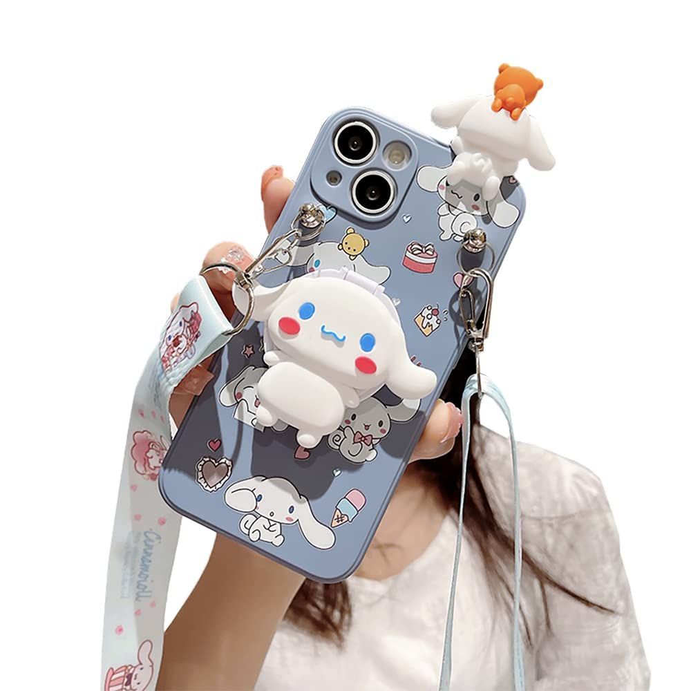 【特価商品】スタンド機能 首かけストラップ 可愛い ショルダーストラップ シリカゲル保護カバーアイフォン ミラー ケース XS XS Max Max 用 用 iPhone ケース携帯ストラップ スマホケース 全面