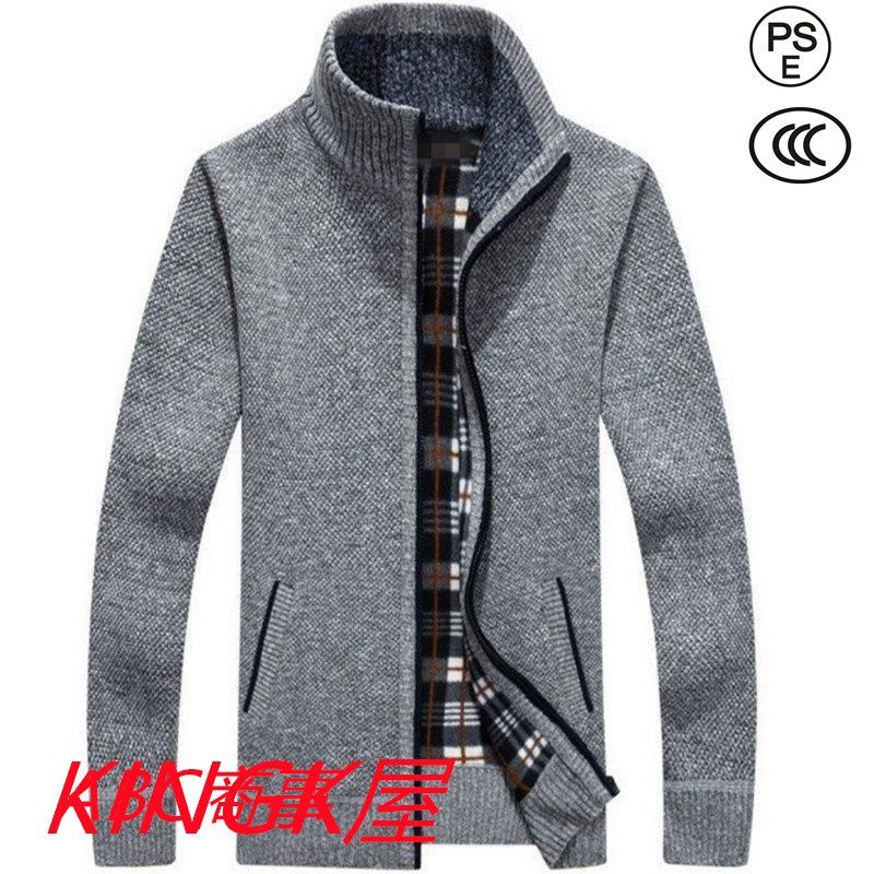 ゴルフウエア ゴルフジャケット カーディガン メンズ ニットセーター