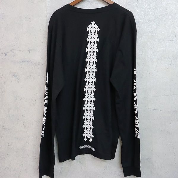 CHROME HEARTS 銀座店 クロムハーツ バックセメタリープリント ロンT