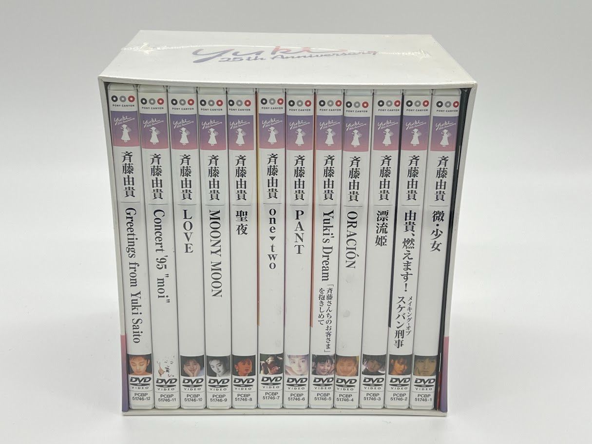 YUKI SAITO 25th Anniversary DVD BOX YUKI SAITO 25th Anniversary