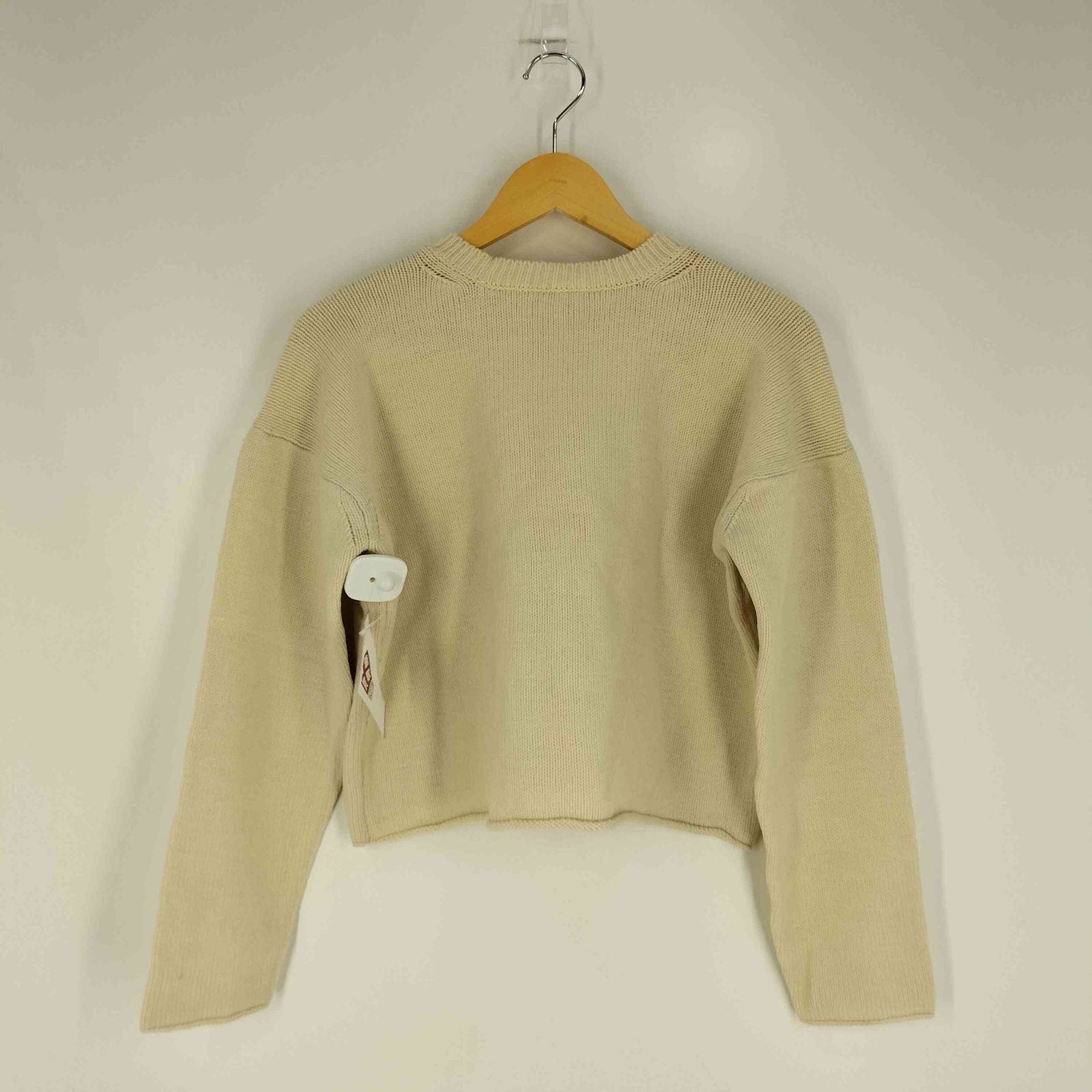 オーラリー AURALEE 19 AW KNIT SHORT PULL OVER ウールショートプルオーバーニット レディース JPN 0
