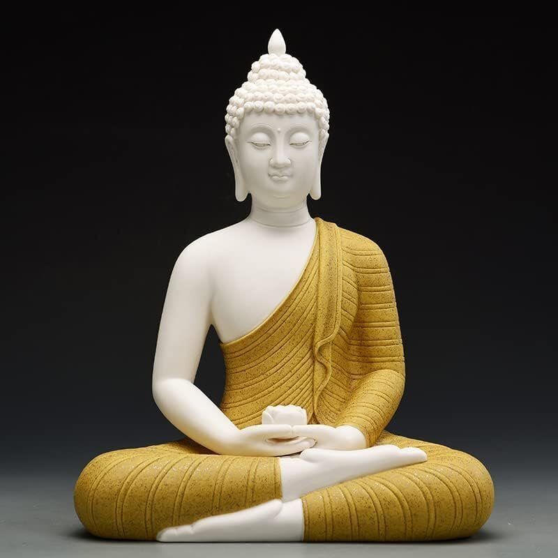 陶磁器 如来仏祖 仏像 置物 Amazon｜陶器製 釈迦 如来 像 お釈迦様 仏像 釈迦如来 仏像 置物