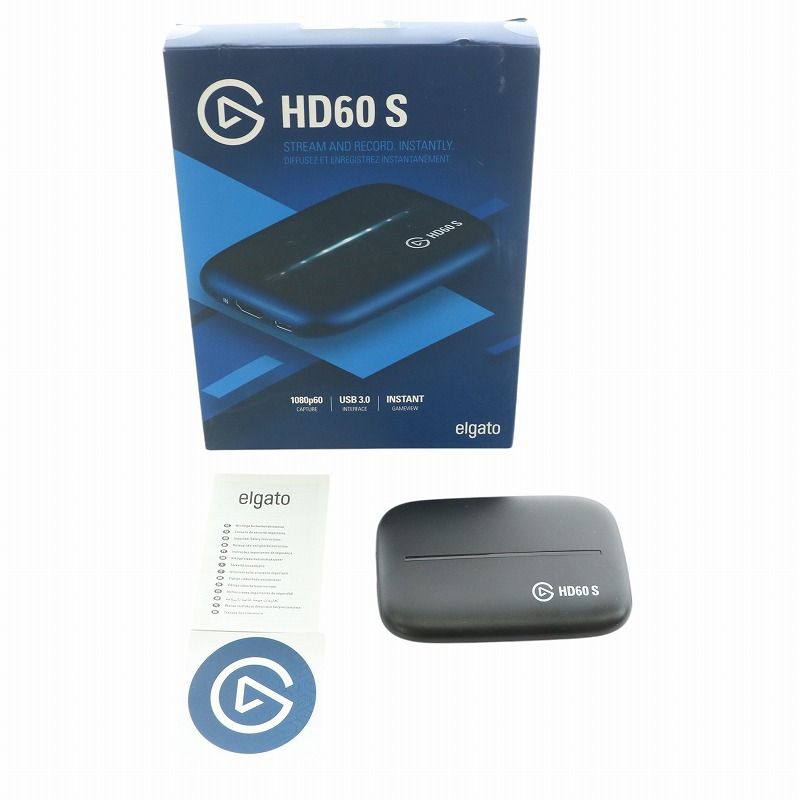 Elgato エルガト Game Capture HD60 S 外付けキャプチャーボード Elgato エルガト Game Capture HD60 S 外付けキャプチャーボード