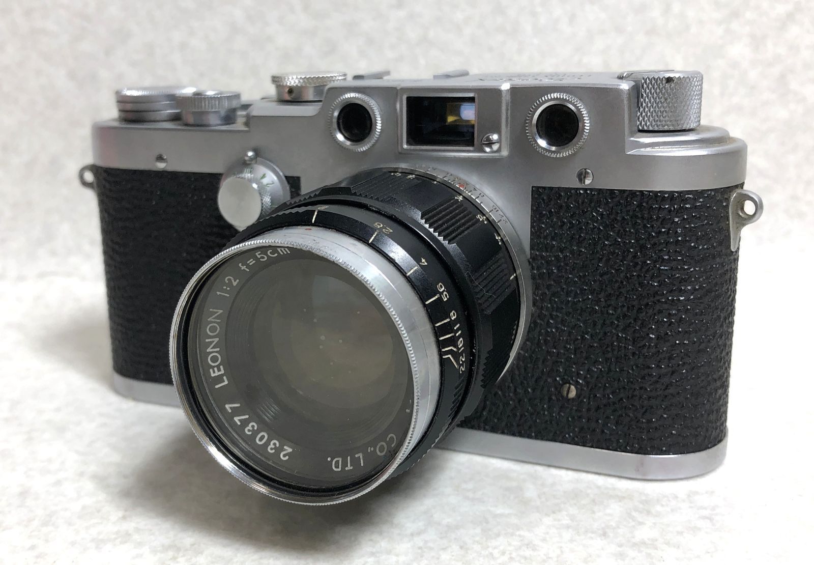 DH1448 ジャンク LEOTAX LEONON レンジファインダー カメラ 5cm F2