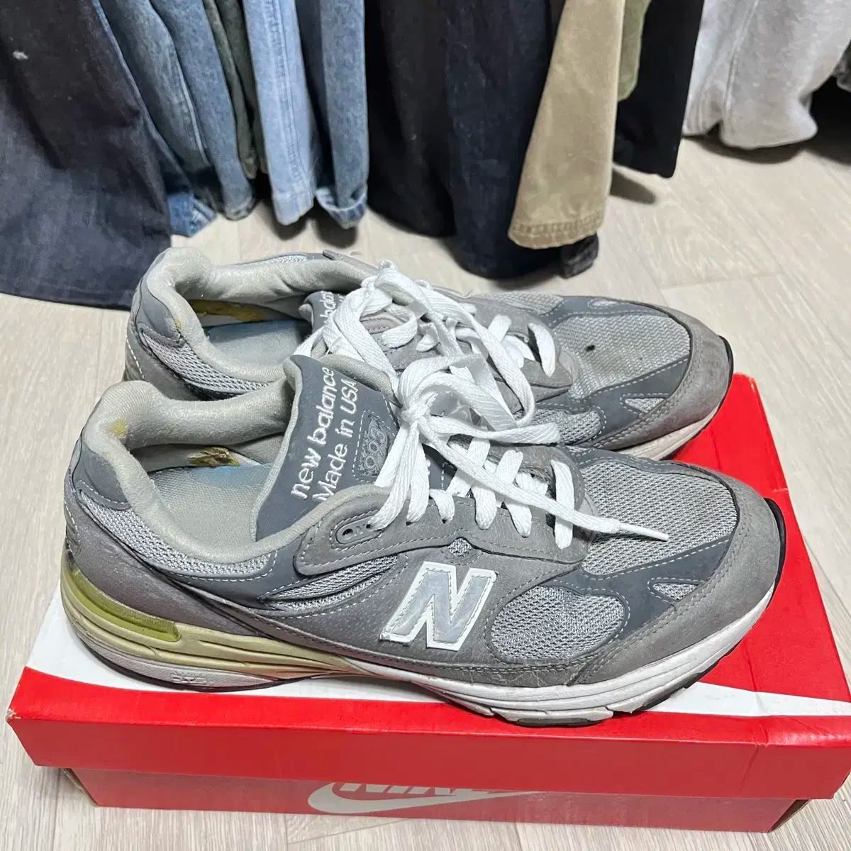 【雷市場（ポンジャン）商品韓国直送】 New Balance(ニューバランス) usa 993 ランニングシューズ 作業靴 275