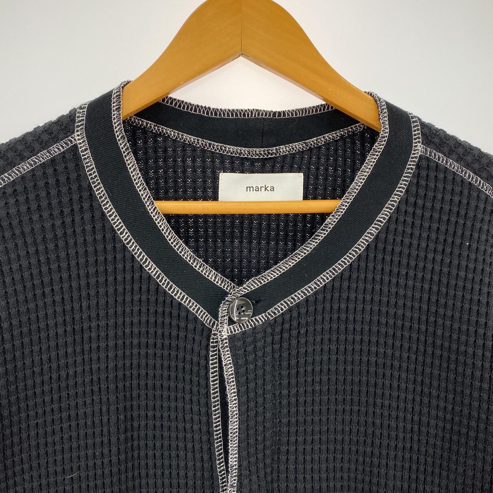 MARKA （マーカ） ワッフルカーディガン　STUDIOUS別注 marka（マーカ）の「STUDIOUS別注 WAFFLE CARDIGAN
