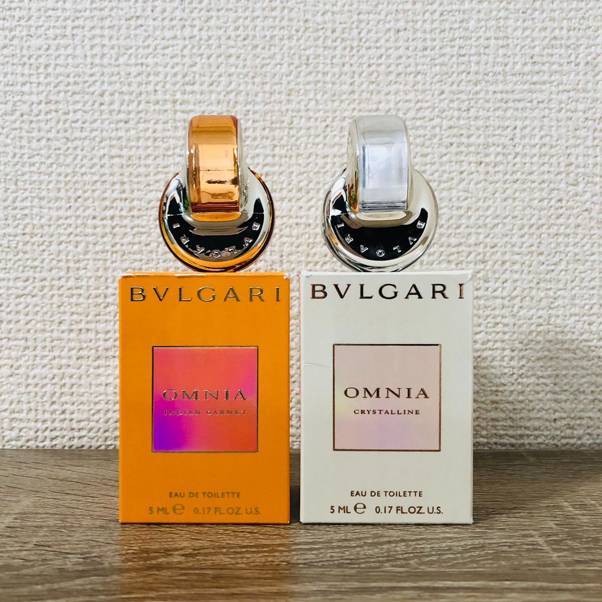 8M-986 BVLGARI ブルガリ オムニア ミニ香水 2個セット