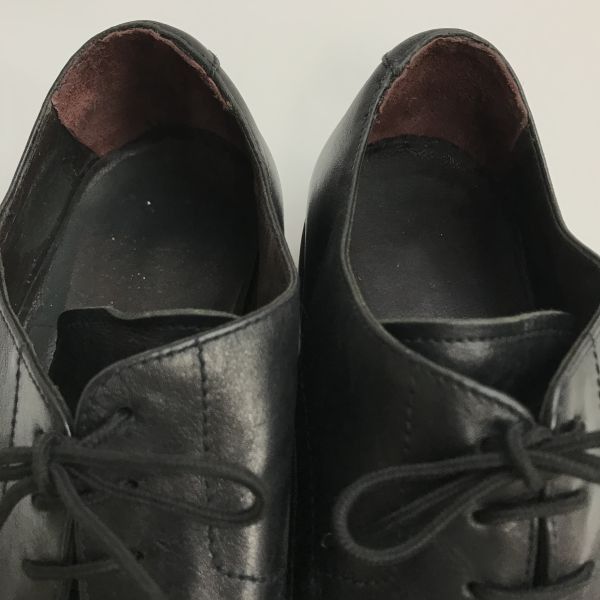 パラブーツ/Paraboot★本革/スワールモカ/レザーシューズ【9.5/28.0程度/黒】ビジネス/ドレスシューズ/Leather/Dress shoes/France◆bi-163 パラブーツ/Paraboot☆本革/スワールモカ/レザーシューズ【9.5/28.0