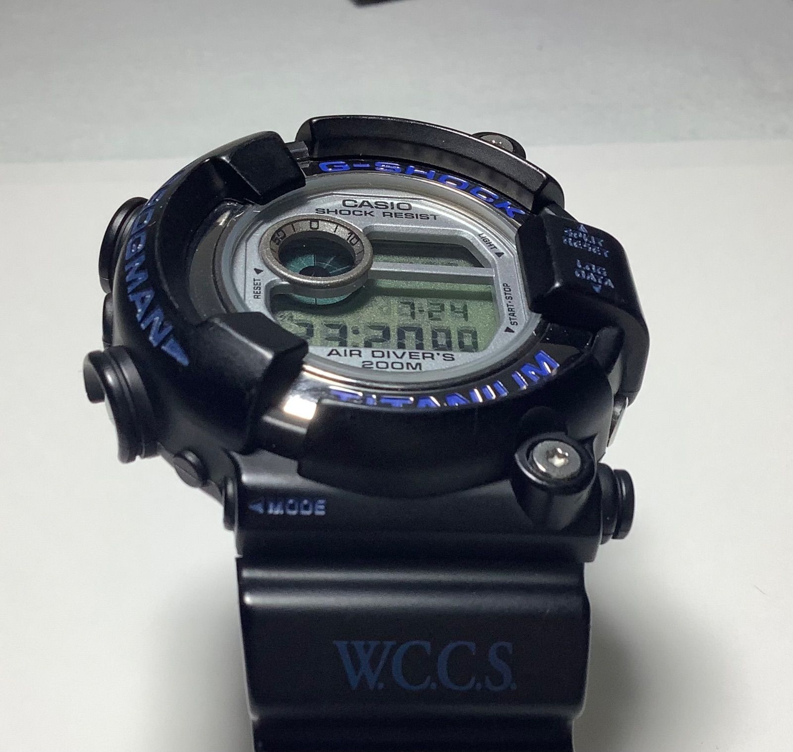 美品 CASIO カシオ G-SHOCK WCCSフロッグマン 青蛙 FROGMAN DW-8201WC-2T DW-8200 8250シリーズ -  メルカリ