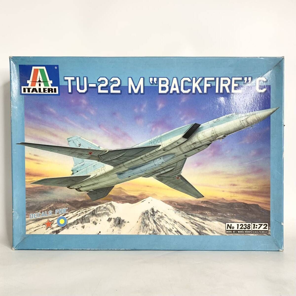 未組立 イタレリ 1/72 ツポレフ TU-22 M バックファイアー BACKFIRE C ソビエト空軍 音速爆撃機 プラモデル ITALERI  No.1238 - メルカリ