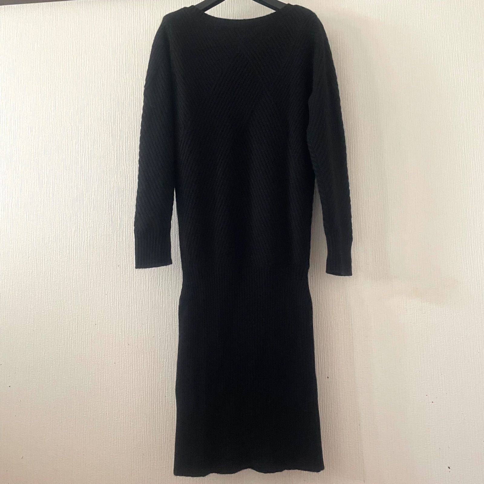 美品★PINKY&DIANNE ピンキーアンドダイアン　ロング ニットワンピース PINKY&DIANNE ピンキーアンドダイアン ニットワンピース 長袖 ロング