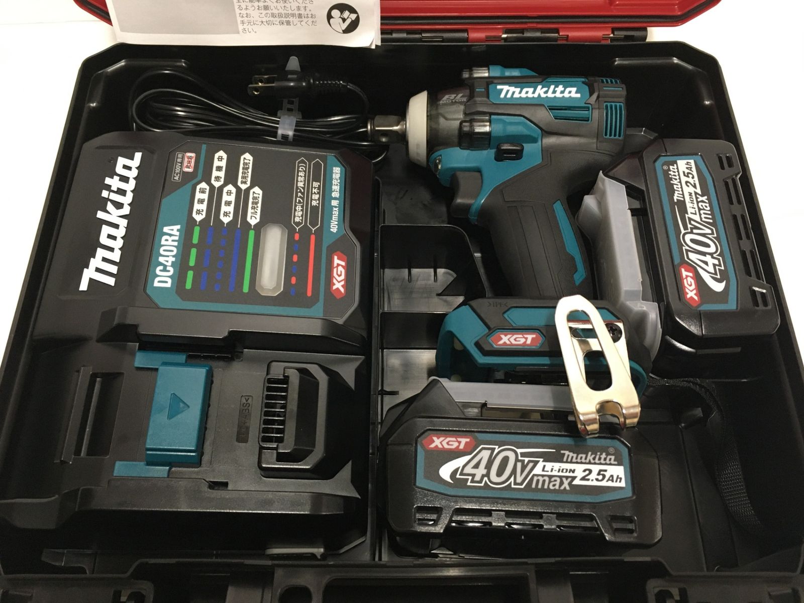 送料無料 マキタ makita 充電式インパクトレンチ TW004GRDX セット品 ♥相当 囗G