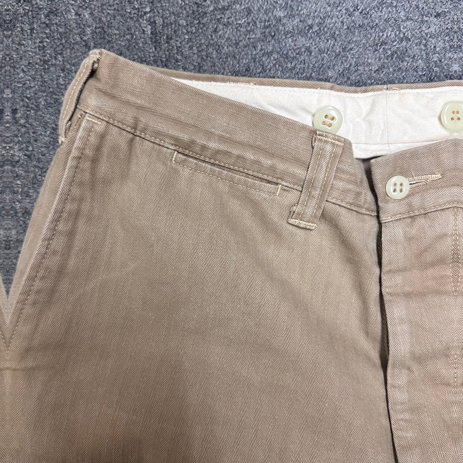 atlast butcher products へリンボーン　トラウザー atlast butcher products へリンボーン トラウザー 楽天市場