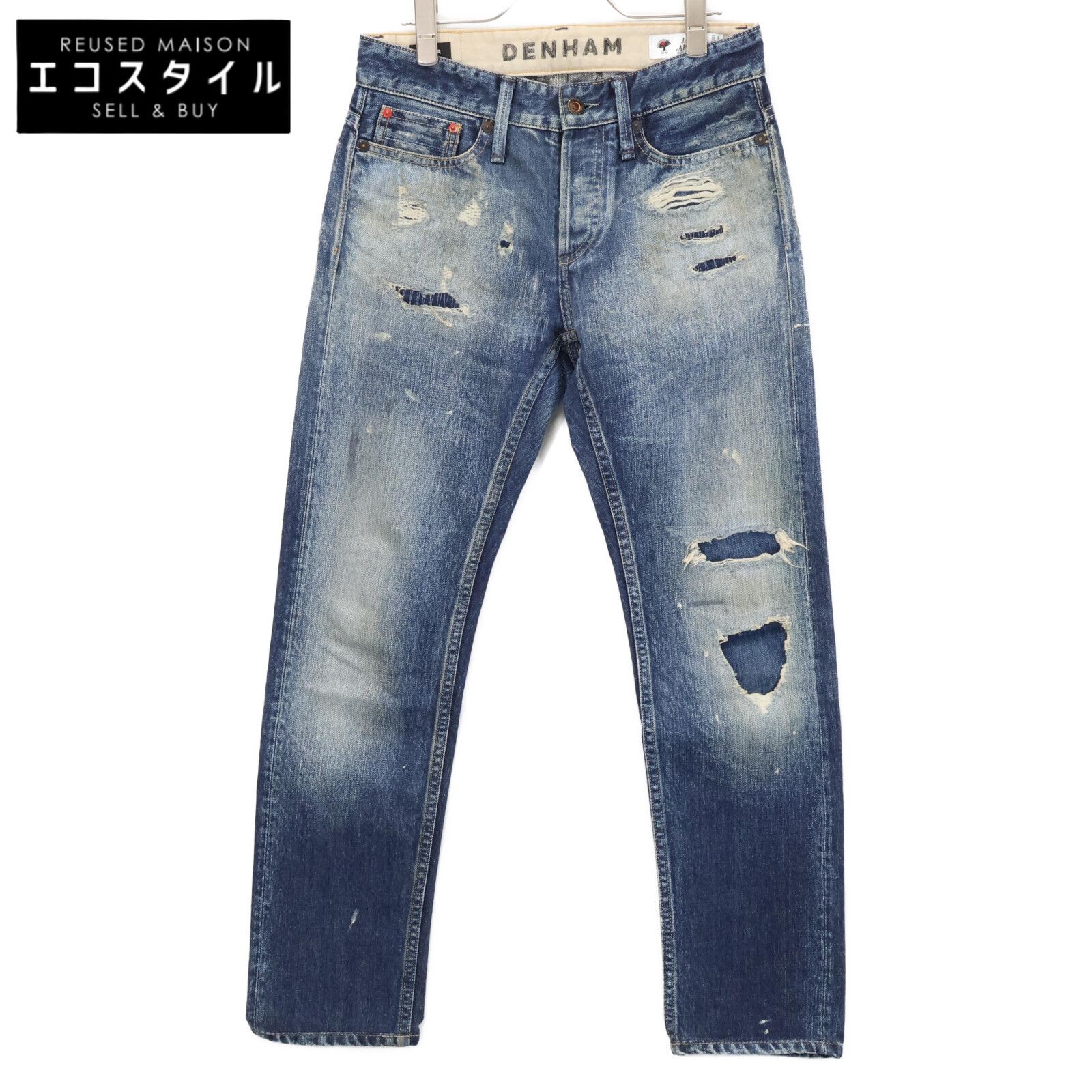 【大人気】 デンハム RAZOR SLIM FIT デニムパンツジーンズ W31 DENHAM デンハム RAZOR SLIM FIT W31-L32 - メルカリ