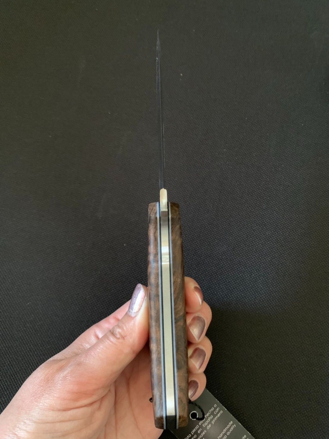 ウォールナットハンドル