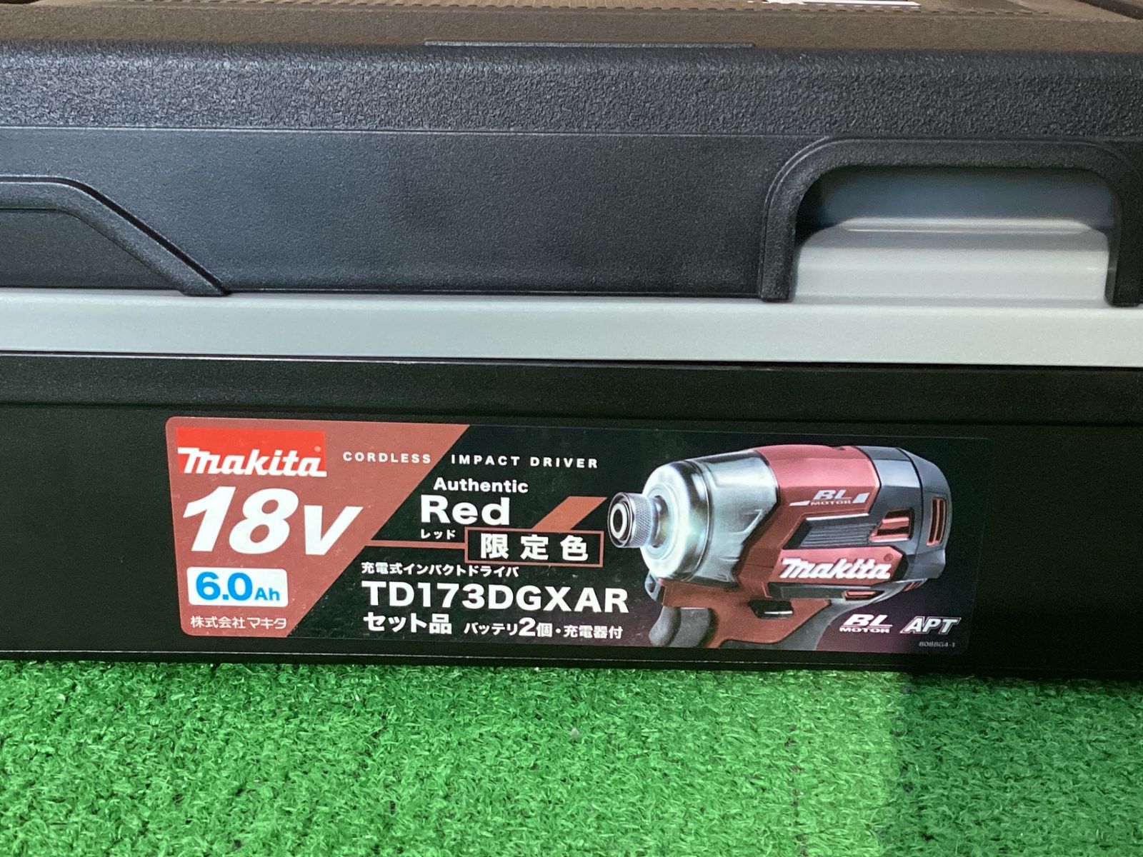 色レッド マキタ TD173DGXAR 充電式インパクトドライバ フルセット エ-373