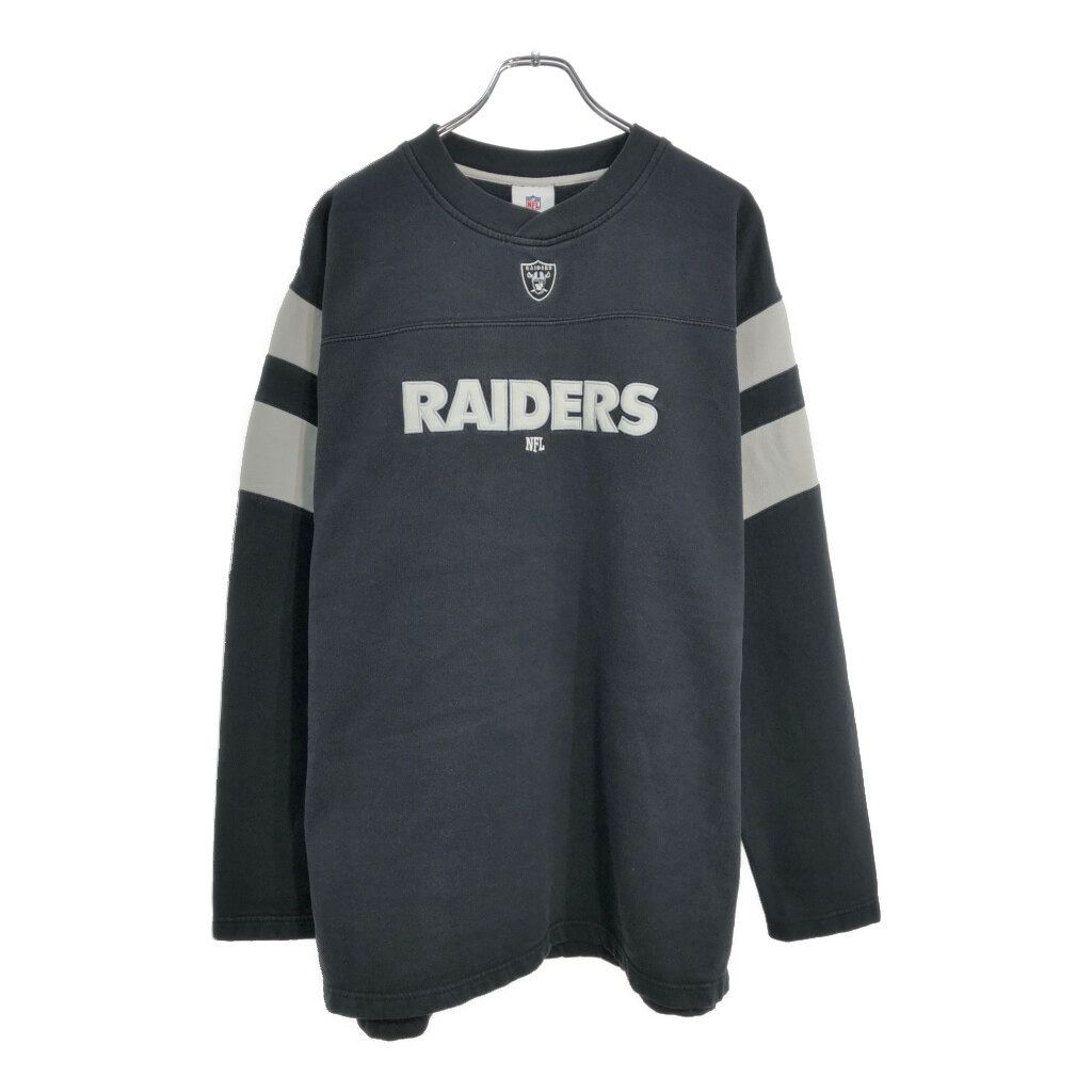 【新品】NFL ラスベガス・レイダース トレーナー　スウェット　長袖 NFL ラスベガス・レイダース スウェット プロチーム アメフト