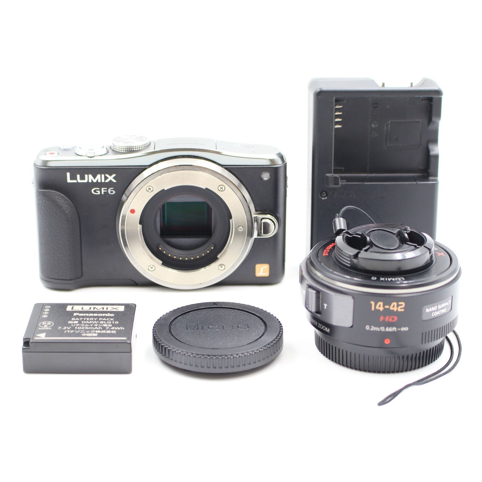 □シャッター数3416枚！極上品□ Panasonic LUMIX DMC-GF6 レンズ  