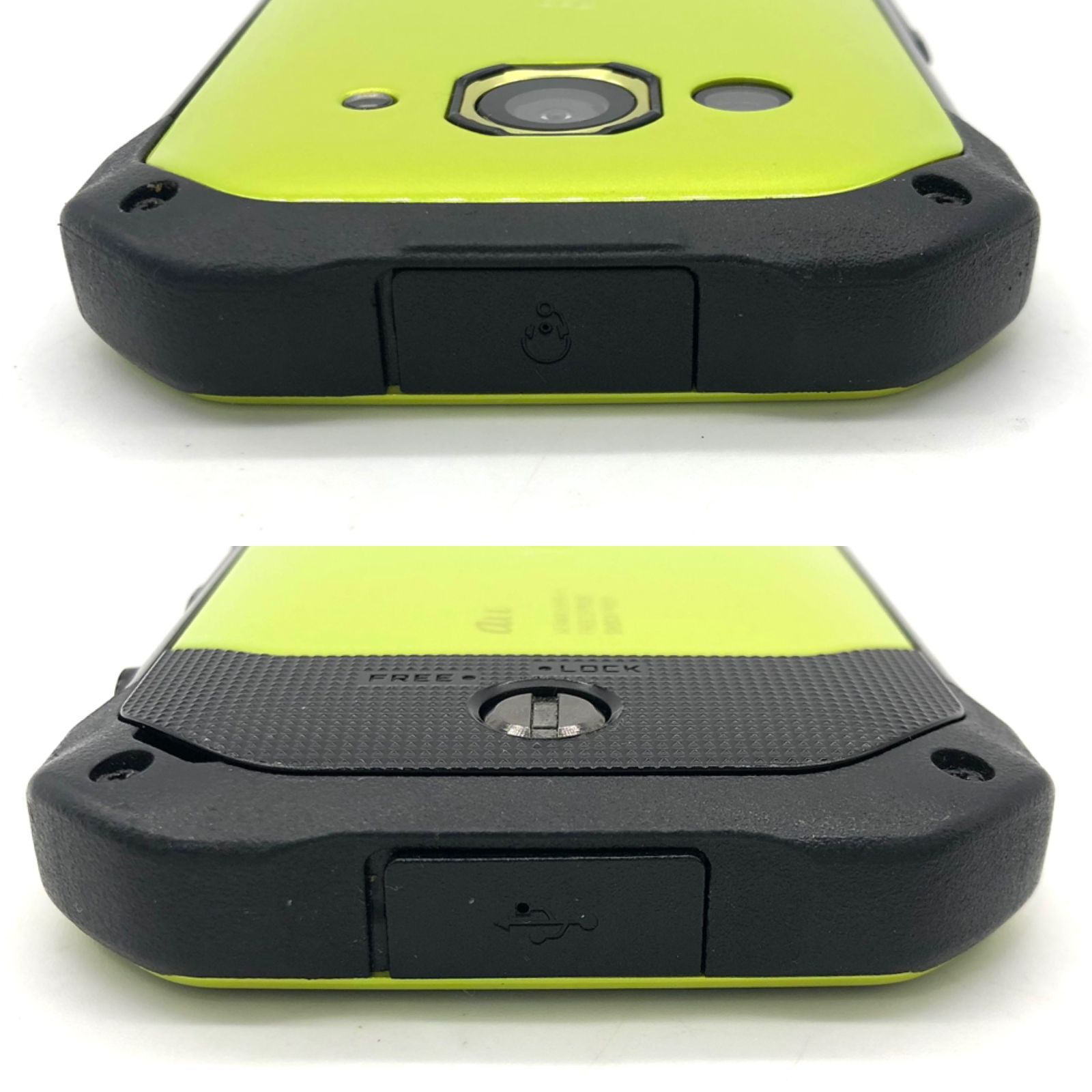 中古SIMロック解除 au TORQUE G03 KYV41 ブラック KYOCERA スマホ