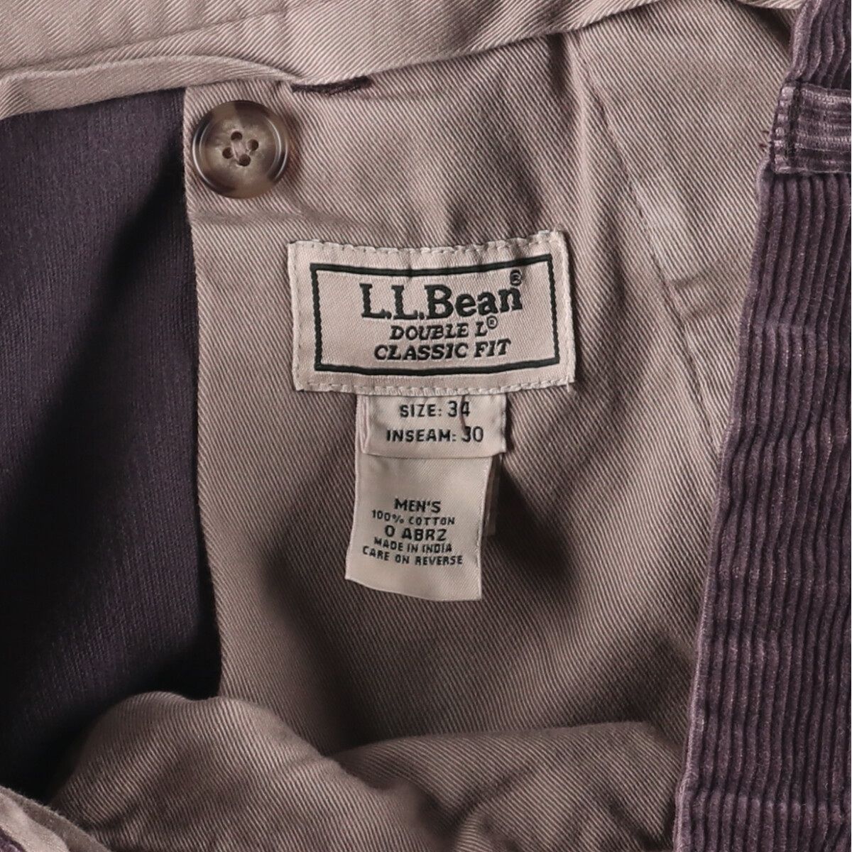 古着 90 00年代 エルエルビーン L.L.Bean CLASSIC FIT コーデュロイパンツ メンズw34相当 ヴィンテージ eaa589556 KIN-KAAI_COM