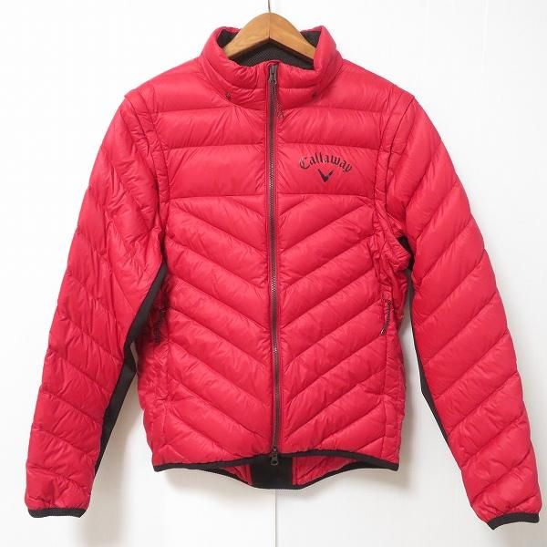 wnc キャロウェイ Callaway Golf ダウンジャケット ダウンベスト M 赤