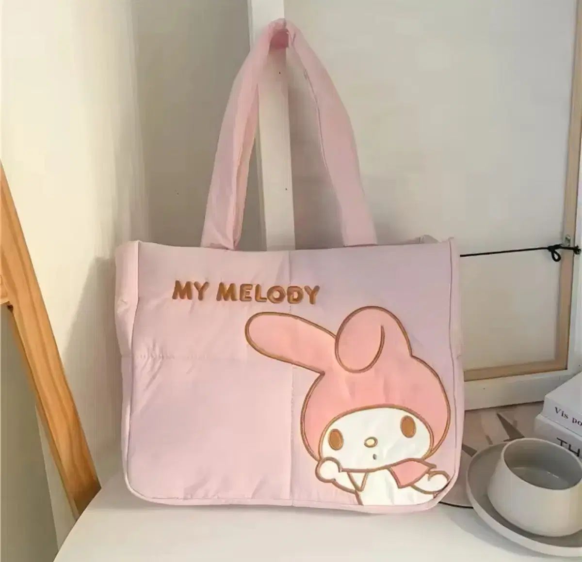 Sanrio サンリオ メロディー パッド入りバッグ トートバッグ