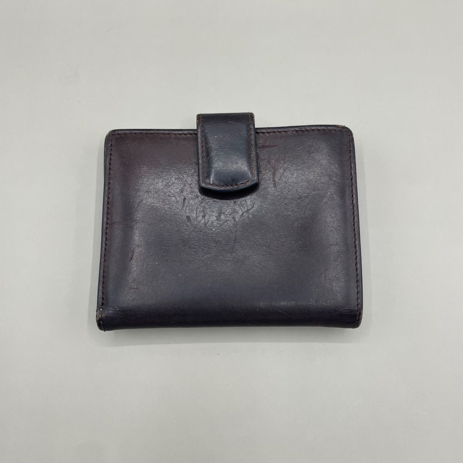 良品 Salvatore Ferragamo サルヴァトーレフェラガモ 二つ折り財布