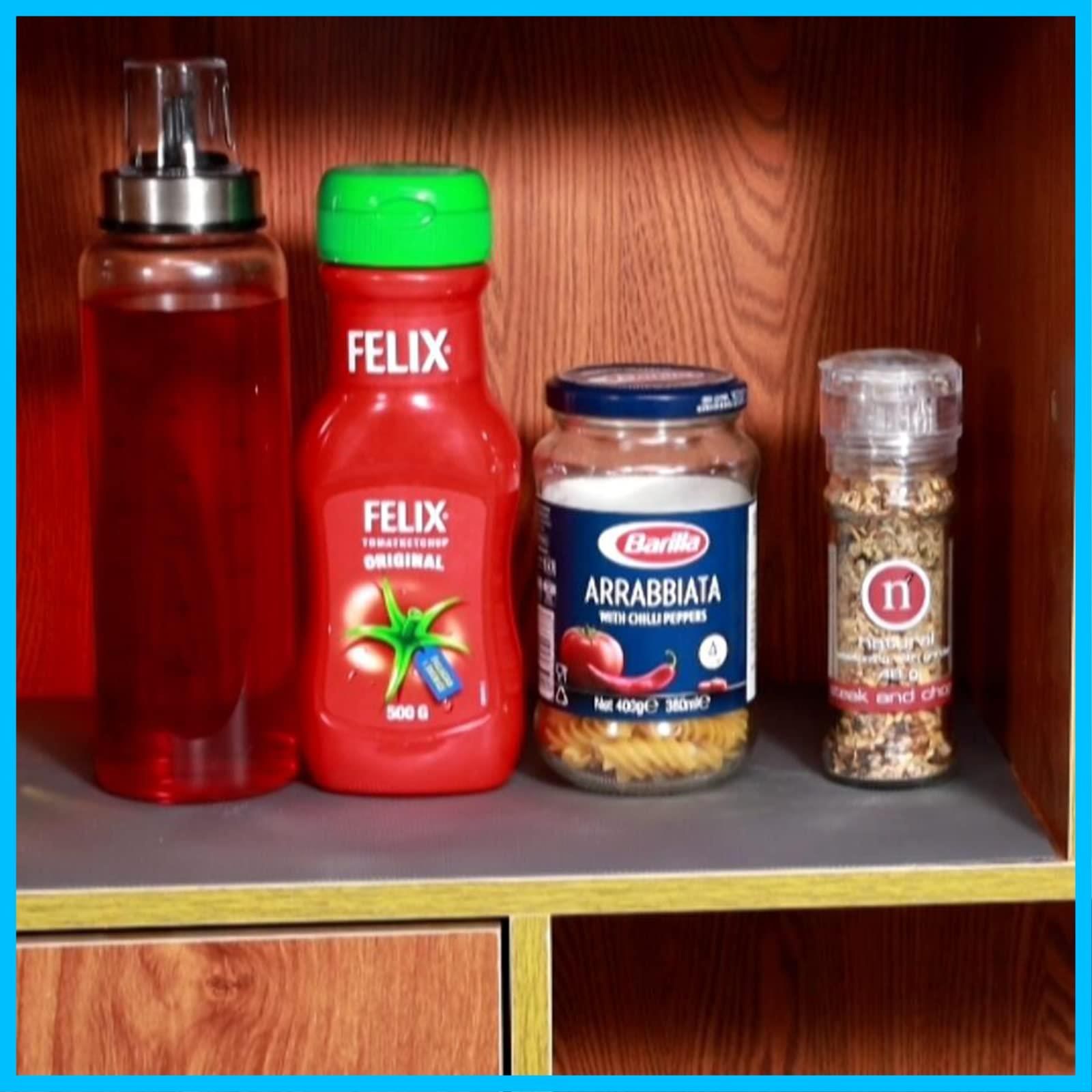  数量 食器棚 引き出し キッチンに適用 耐熱 防湿 防油 EVA 裁断 キッチンマット接着剤不要 家具保護 グレーダイヤモンドパターン 引き出しシート シート しょっきだな 30 300 cm 食器棚シート Hersvin 食器棚シート キッチン消耗品