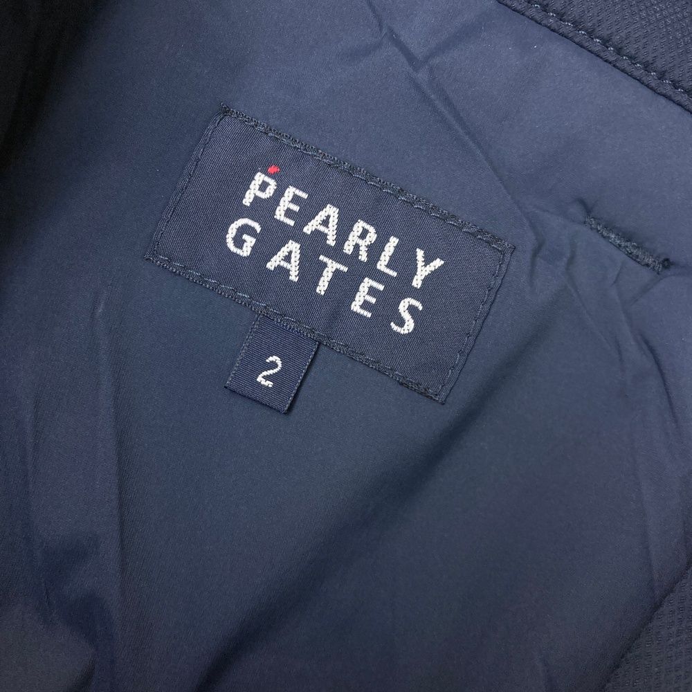 サイズ 2 PEARLY GATES パーリーゲイツ 中綿 ストレッチロングパンツ ネイビー系 240101522671 ゴルフウェア レディース ストスト WHITEMONARCHHOTEL_COM