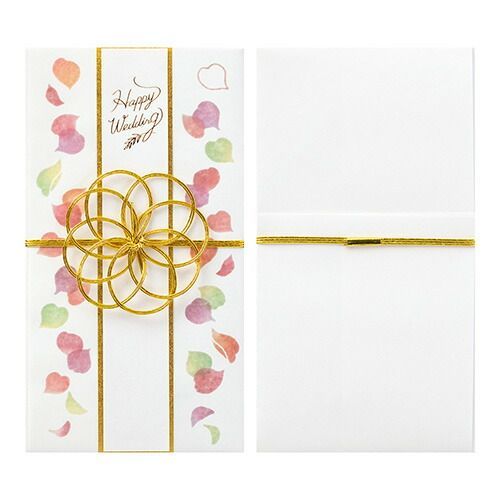 まとめ ミドリ 金封 金封 結婚祝い 透かし 花びら 25530 ×20セット