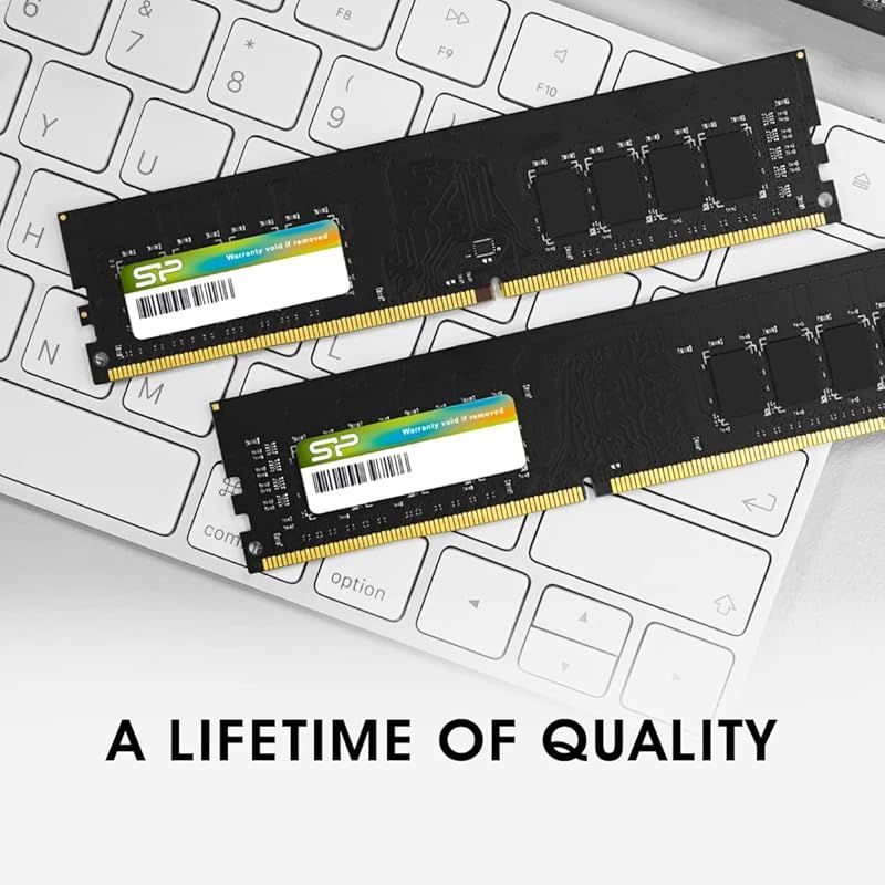 PCパーツ シリコンパワー デスクトップPC用メモリ DDR4-2666 16GB×2枚