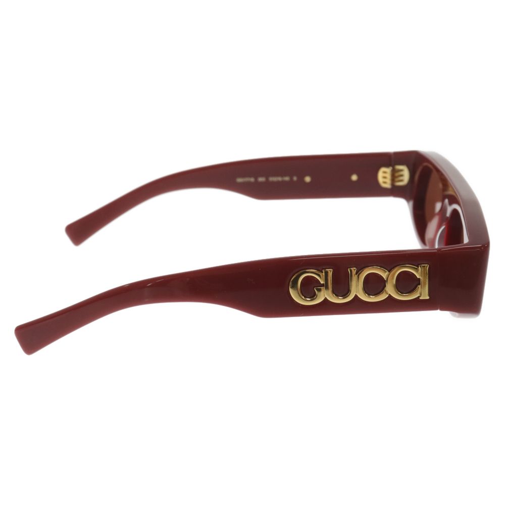 GUCCI (グッチ) サイドロゴ装飾 サングラス レッドxブラック GG1771S GUCCI (グッチ) サイドロゴ装飾 サングラス レッドxブラック GG1771S