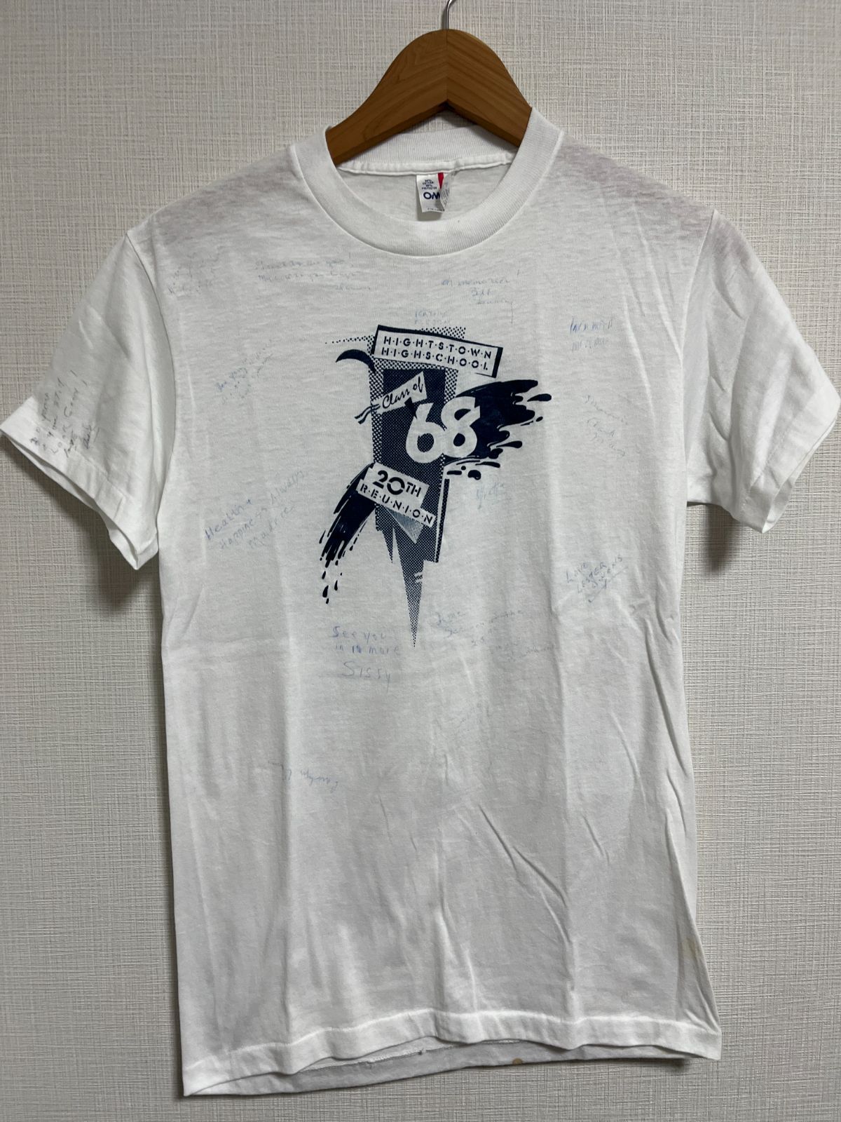 ビンテージ】古着Tシャツ シングルステッチ 丸胴 リブ厚め USA製 