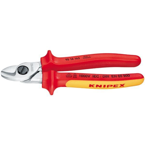 KNIPEX クニペックス 9516-165 絶縁ケーブルカッター 1000V SB