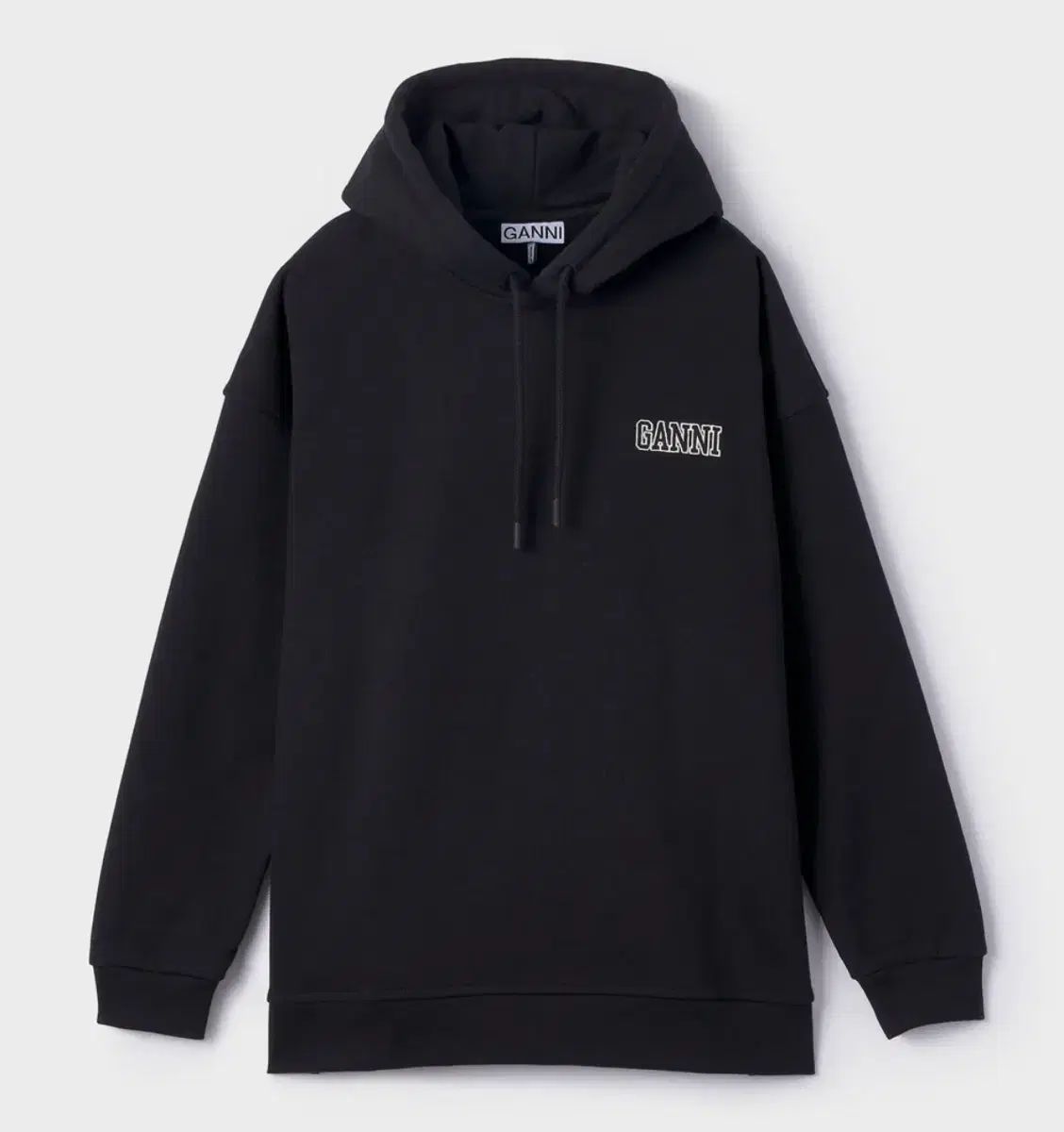 ガニー GANNI ソフトウェア アイソ ル オーバーサイズ フード付きTシャツ