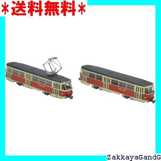 鉄コレ　 ドレスデントラム　タトラT4＋B4タイプ　2両セット（Nゲージ化済み） 鉄コレ ドレスデントラム タトラT4＋B4タイプ 2両セット（N