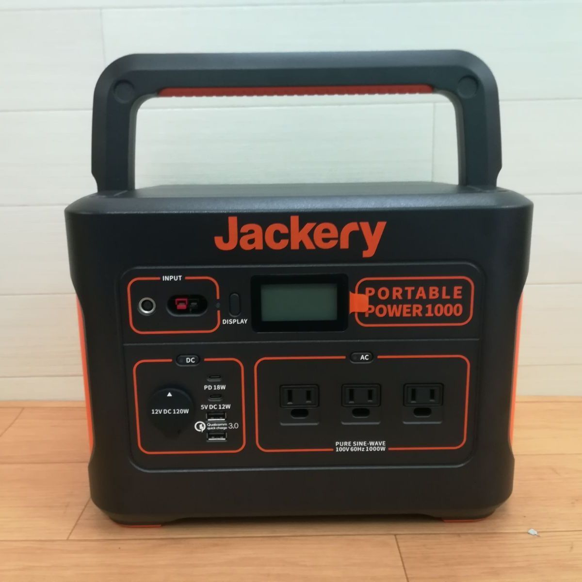 Jackery Portabie Power 1000 ジャクリ ポータブル電源 製 3348