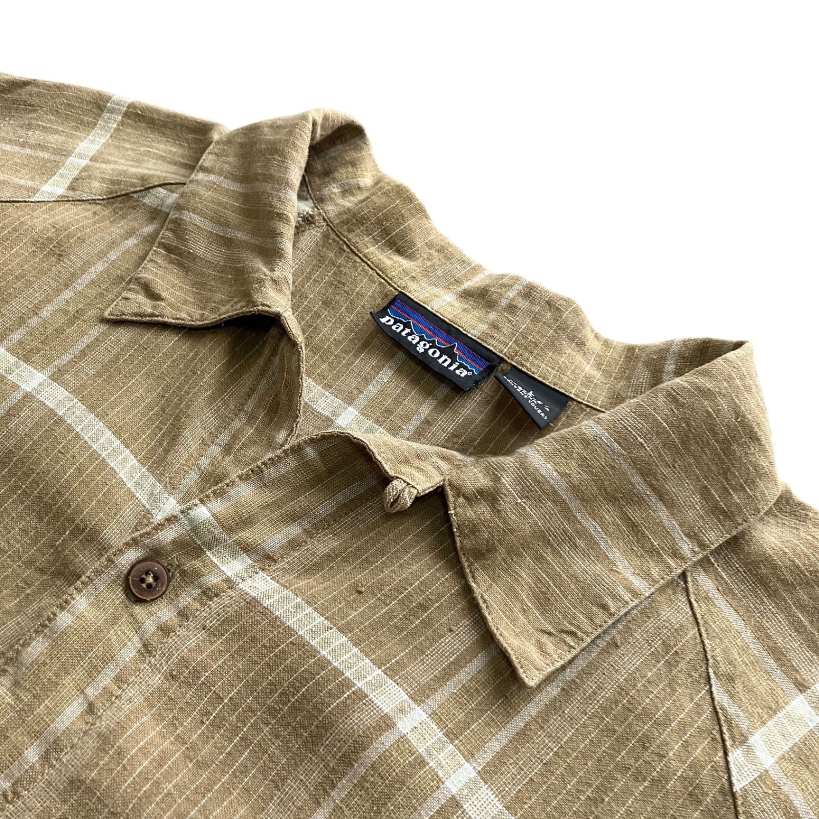 00s Patagonia ヘンプ オープンカラー シャツ 00s Patagonia HEMP OPEN COLLAR SHIRT パタゴニア 開襟シャツ