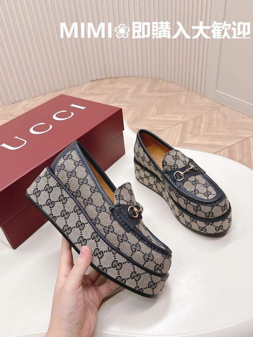 グッチ Gucci 厚底　ローファー